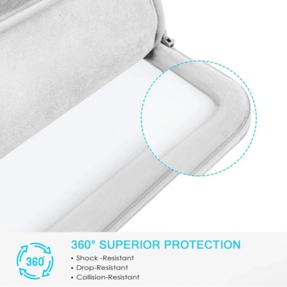 Protective Laptop Sleeve Case Gray Color